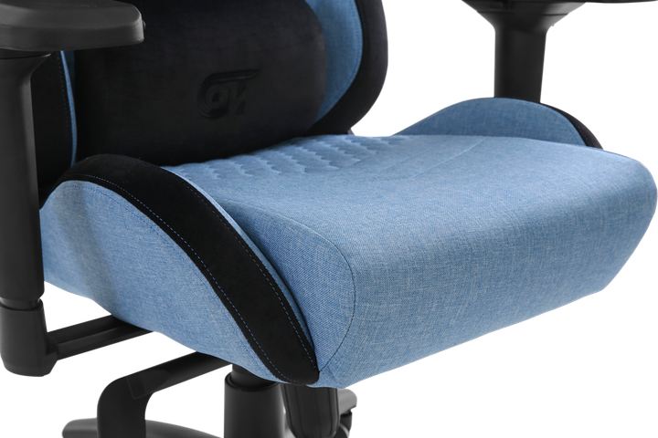 Геймерское кресло GT Racer Shadow X-0712 Light Blue - изображение 5