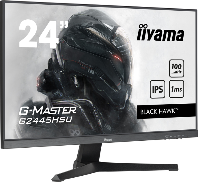 Монітор 23.8" Iiyama G-Master G2445HSU-B1 - зображення 2