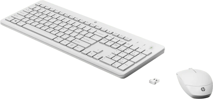 Zestaw bezprzewodowy HP 230 Wireless White (195908430865) - obraz 2