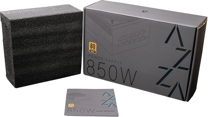 Zasilacz AZZA 850W (PSAZ-850G) - obraz 4