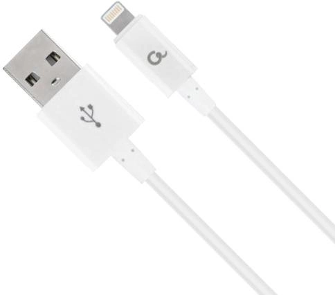 Кабель Cablexpert USB — Apple Lightning 2 м White (CC-USB2P-AMLM-2M-W) - зображення 1