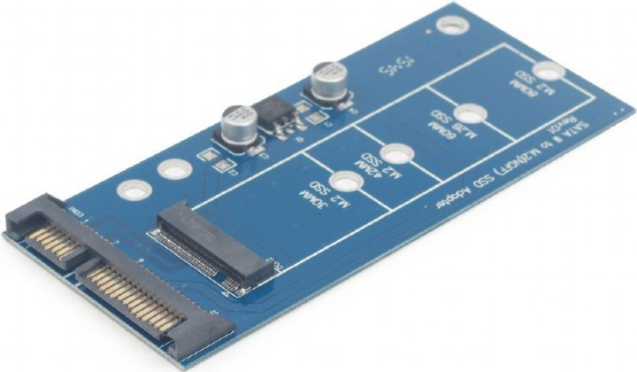 Адаптер перетворювач Gembird M.2 (NGFF) - Micro SATA 1.8 EE18-M2S3PCB-01 (8716309087834) - зображення 1