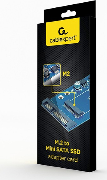 Adapter konwerter Gembird M.2 (NGFF) - Micro SATA 1.8 EE18-M2S3PCB-01 (8716309087834) - obraz 3