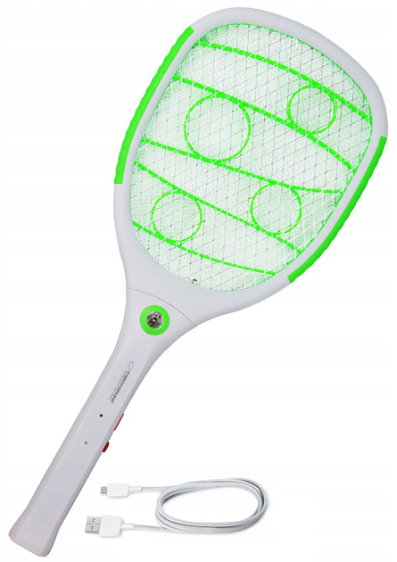 Elektryczna łapka owadobójcza Esperanza EHQ010G Insect Killer Swatter Bluntman (5901299955963) - obraz 2