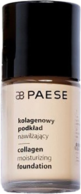 Podkład do twarzy Paese 301N Light Beige kolagenowy nawilżający 30 ml (5902627613371) - obraz 1