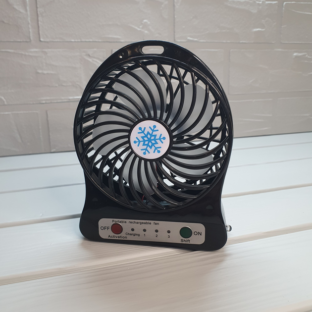 Портативный USB мини-вентилятор с аккумулятором Portable Mini Fan от ...