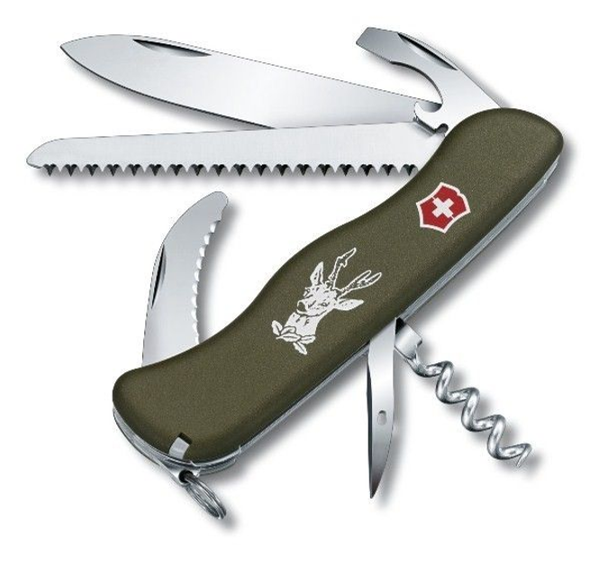 Ніж Victorinox Hunter Green 0.8873.4 - зображення 1