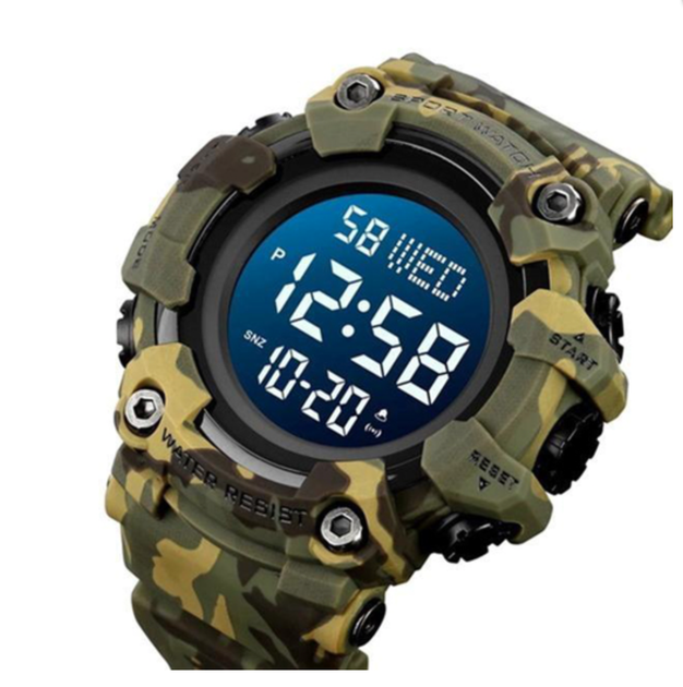 Часы мужские наручные Skmei 1968CMGN Green Camo - Фото 3 Часы мужские наручные Skmei 1968CMGN Green Camo - изображение 3