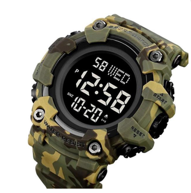 Часы мужские наручные Skmei 1968CMGN Green Camo - Фото 4 Часы мужские наручные Skmei 1968CMGN Green Camo - изображение 4