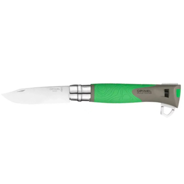 Нож Opinel 12 Explore Tick Remover Green (002489) - изображение 1