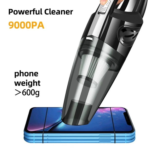 Автомобильный пылесос Vacuum Cleaner JMXC120 8079 120W 2200 мАч черный