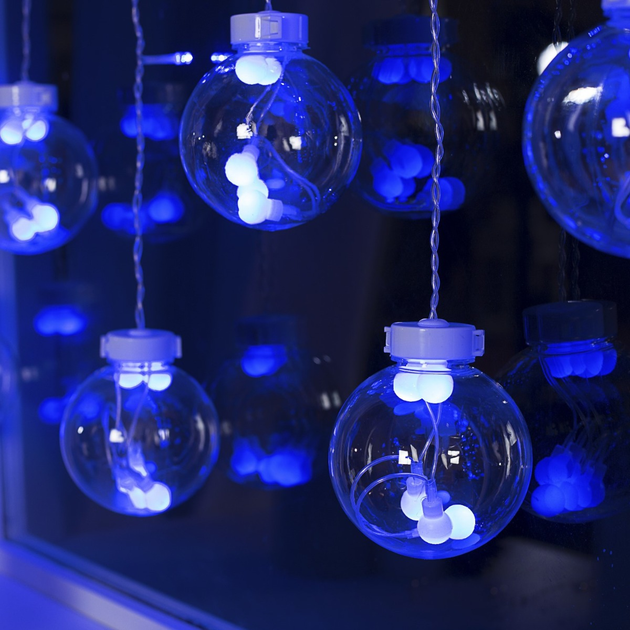 Гирлянда штора уличная LED 