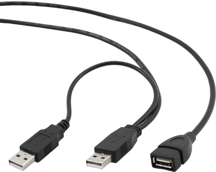 Кабель Cablexpert USB-A (M) - USB-A (F) 0.9 м (CCP-USB22-AMAF-3) - зображення 2