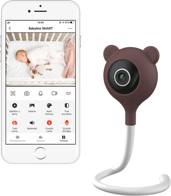 Відеоняня Lionelo Babyline Smart (5903771702393) - зображення 7
