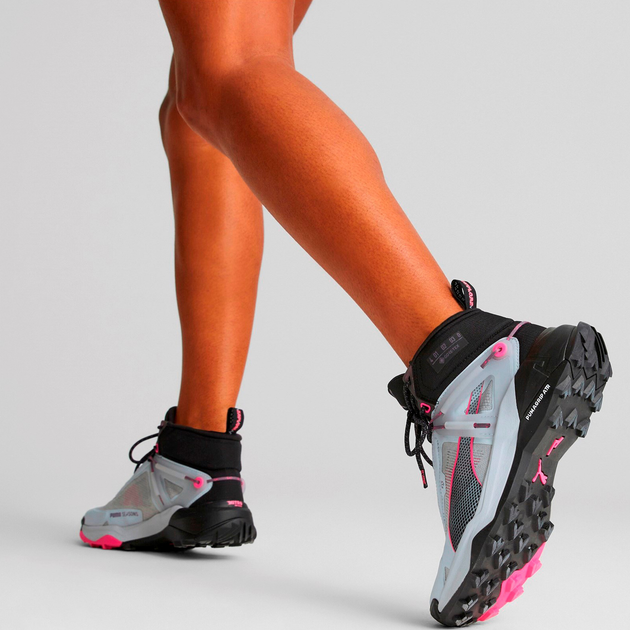 Buty trekkingowe damskie gore tex Puma Explore NITRO Mid GTX Wn Platinum 37786102 38 (5UK) 24 cm Szare (4065452704476) - obraz 6