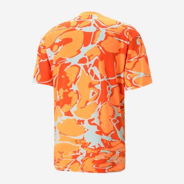 Koszulka męska z nadrukiem Puma Summer Splash Aop Tee 67709646 XL Pomarańczowa (4065454655615) - obraz 2