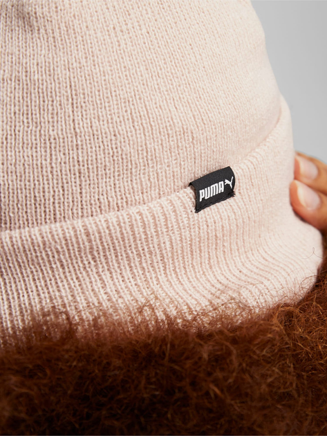 Czapka damska Puma Classic Cuff Beanie 2343407 One Size Rose Quartz (4065449749299) - obraz 3