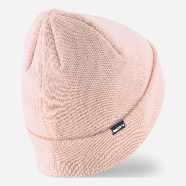 Czapka damska Puma Classic Cuff Beanie 2343407 One Size Rose Quartz (4065449749299) - obraz 5