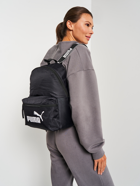 Рюкзак жіночий Puma Core Base Backpack 07985201 Black (4099683452431) - зображення 2