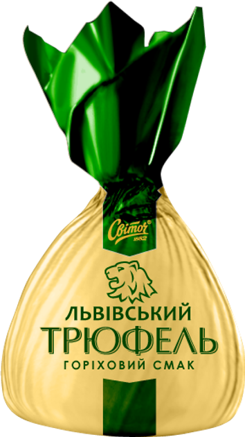 Конфеты Світоч Львовский трюфель со вкусом ореха весовые 800 г ...