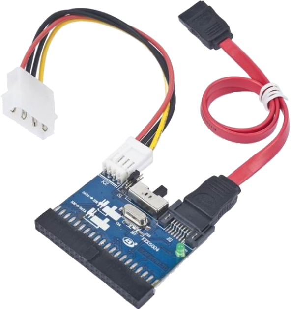 Adapter SATA-IDE/IDE-SATA Gembird SATA-IDE-2 (8716309067805) - obraz 1