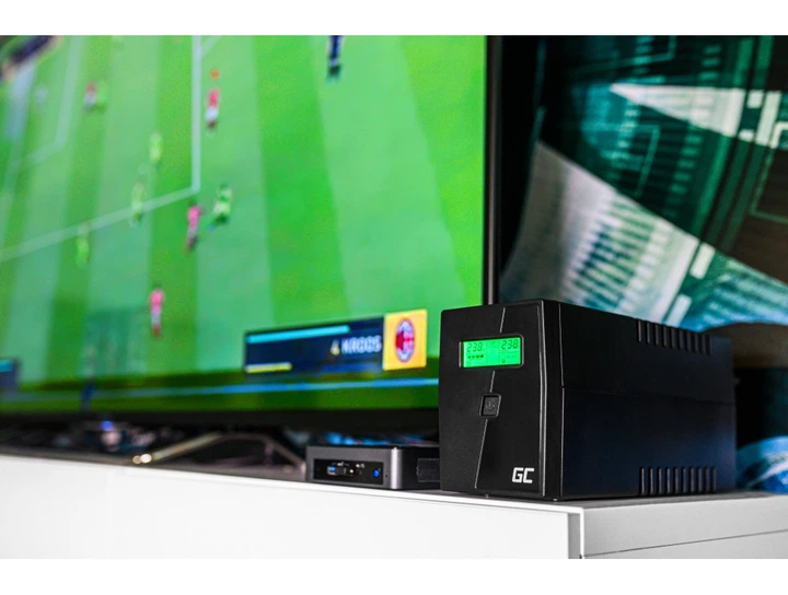 Джерело безперебійного живлення UPS Green Cell 1000VA 600W Power Proof - Фото 6 Джерело безперебійного живлення UPS Green Cell 1000VA 600W Power Proof - зображення 6