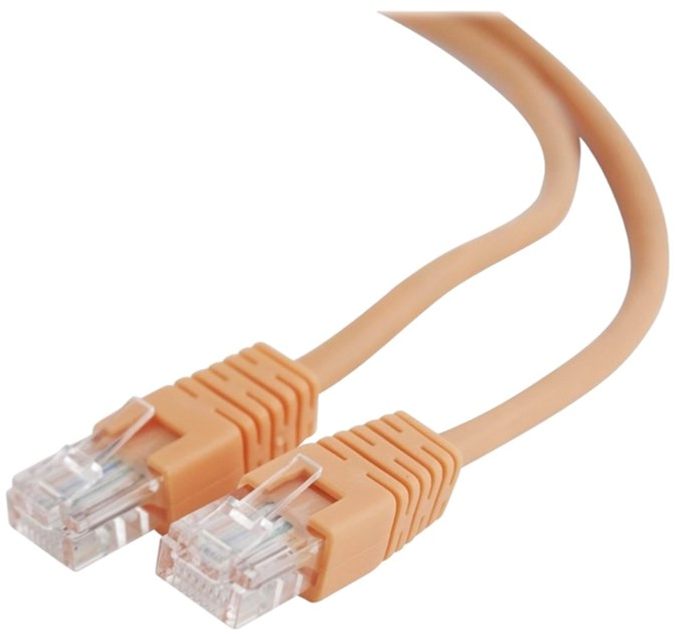 Patchcord Gembird UTP PP12 Cat 5e RJ-45 1 m Orange (8716309069632) - obraz 1