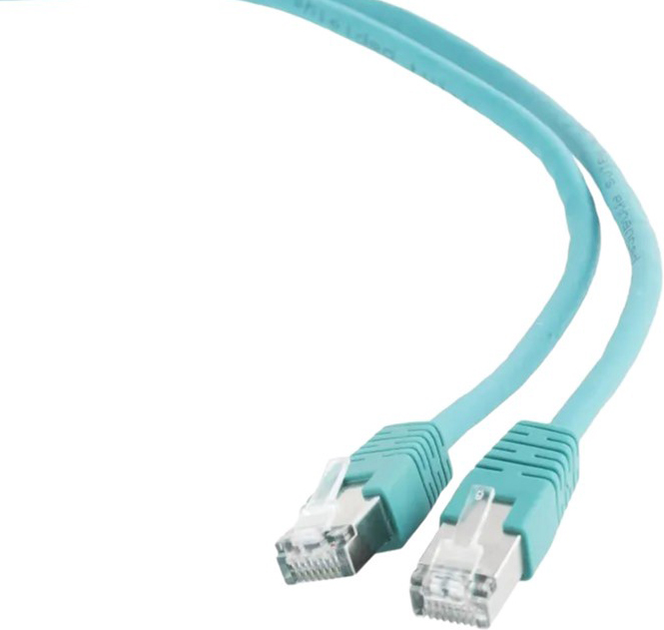 Patchcord Gembird FTP PP6 Cat 6 RJ-45 2 m Green (8716309074117) - obraz 1