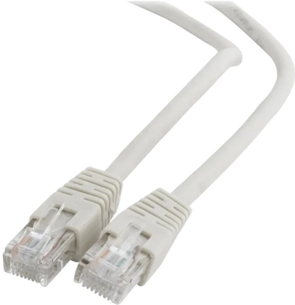 Patchcord Gembird UTP PP6U Cat 6 RJ-45 2 m Grey (8716309088138) - obraz 1