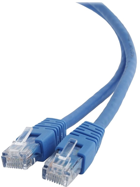 Патч-корд Gembird UTP PP6U Cat 6 RJ-45 3 м Blue (8716309093200) - зображення 1