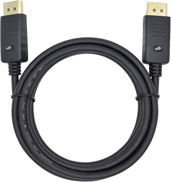 Kabel Value DisplayPort – DisplayPort 1.8 m Black (5901500504256) - obraz 2