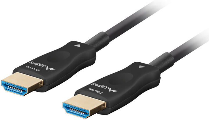 Kabel Lanberg HDMI – HDMI v2.1 8K 50 m Black (5901969437553) - obraz 1