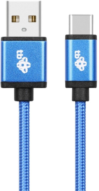 Kabel TB USB Type-A – USB Type-C 2 m Blue (5902002117999) - obraz 1