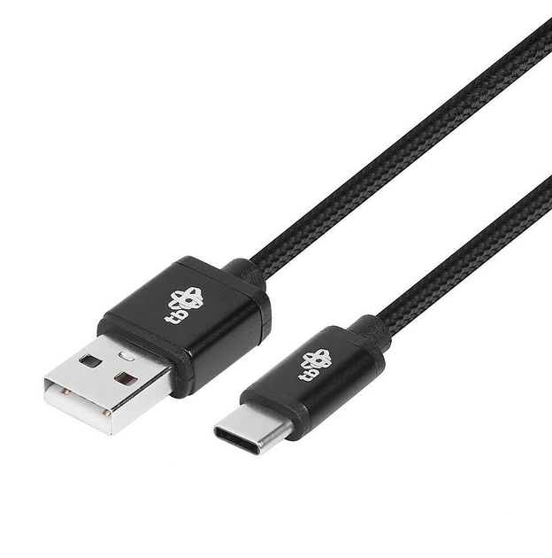 Kabel TB USB Type-A – USB Type-C 1.5 m Black (5902002186650) - obraz 1