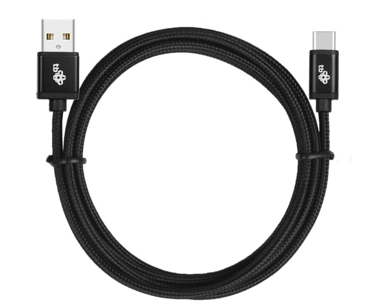Kabel TB USB Type-A – USB Type-C 1.5 m Black (5902002186650) - obraz 2