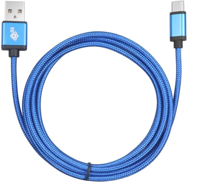 Кабель TB USB-А – USB Type-C 1.5 м Blue (5902002186674) - зображення 2