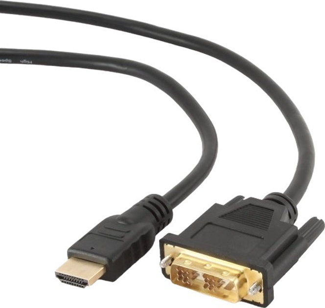 Кабель Cablexpert HDMI – DVI 4.5 м Black (8716309043465) - зображення 1