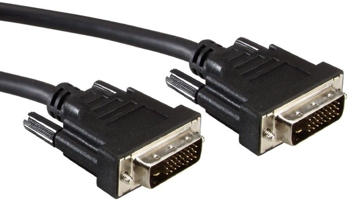 Kabel Cablexpert DVI Dual-Link (24+1) 3 m Black (8716309081573) - obraz 2