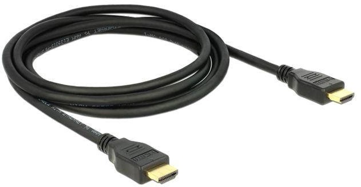 Кабель Delock HDMI – HDMI 4K 2 м Black (4043619847143) - зображення 1