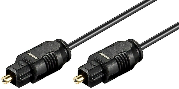 Kabel LogiLink Toslink S/PDIF – Toslink S/PDIF 1.5 m Black (4052792005660) - obraz 1