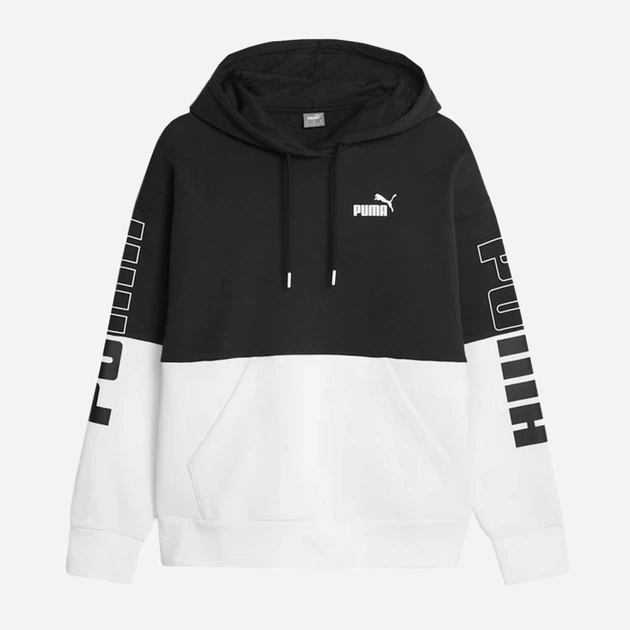 Худи женское Puma Power Colorblock Hoodie Fl 67602301 S Разноцветное ...