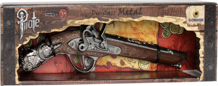 Піратський мушкет Gonher Caribbean Pirate's Island Pistol Pirate 40/0 (8410982004002) - зображення 1