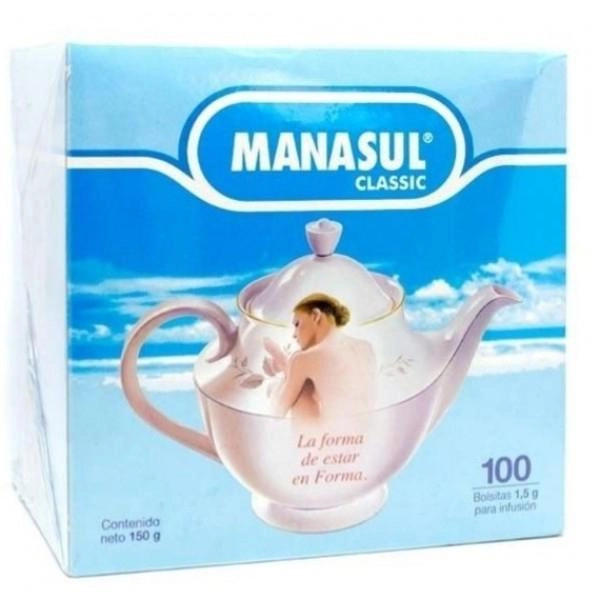 Herbata w torebkach Manasul Classic 100 stz 150 g (8413503212993) - obraz 1
