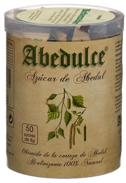 Cukier brzozowy Abedulce Birch Sugar 50 x 8 g (8414606564774) - obraz 1