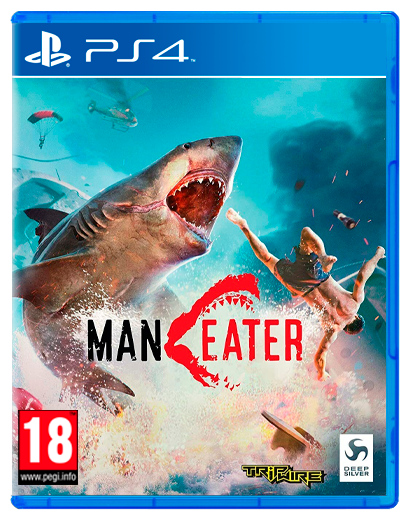 Игра Sony PlayStation 4 Maneater Русская Озвучка - Фото 1 Игра Sony PlayStation 4 Maneater Русская Озвучка - изображение 1