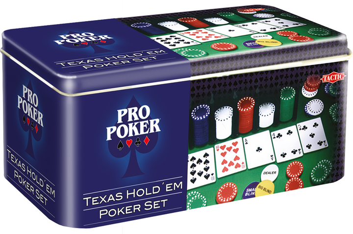 Zestaw dla pokeru Tactic Pro Poker Texas Holde'em (6416739030951) - obraz 1