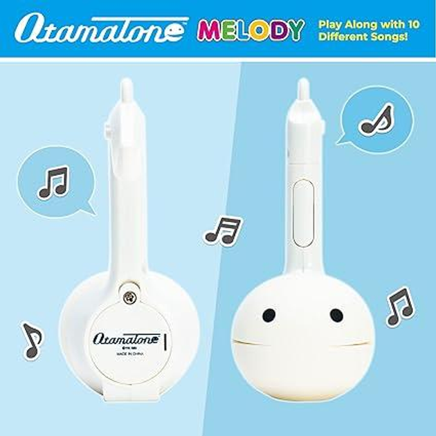 Японский Музыкальный Инструмент Otamatone Melody 10 см Отаматон Белый ...
