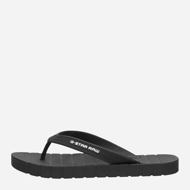 Klapki japonki męskie G-Star Raw DIRIK BSC 2314-059201-0999 45 29.5 cm Czarne (8720656736253) - obraz 3