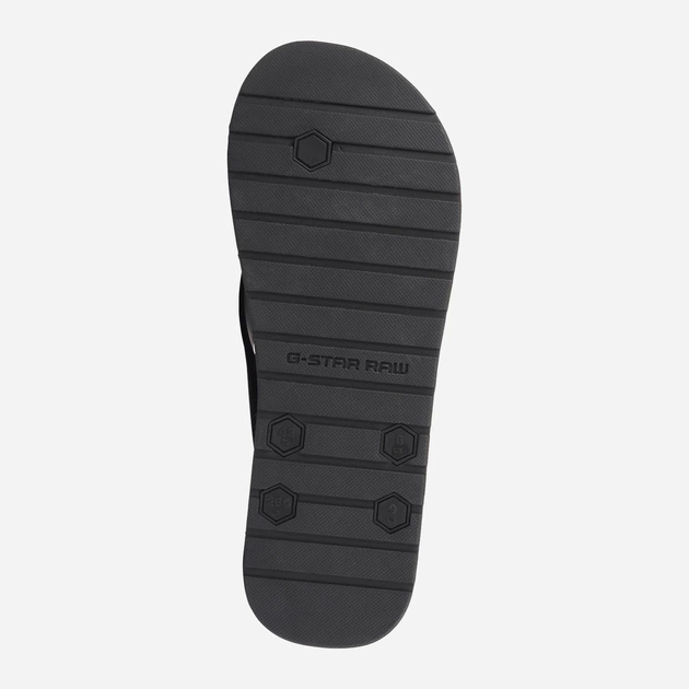 Klapki japonki męskie G-Star Raw DIRIK BSC 2314-059201-0999 45 29.5 cm Czarne (8720656736253) - obraz 5
