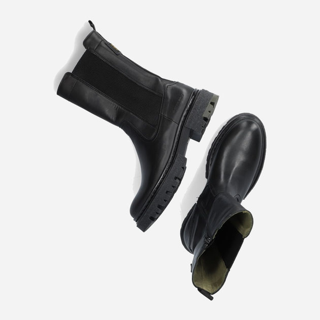 Жіночі челсі високі G-Star Raw KAFEY HGH CHS LEA 2141-021804-0999 37 23.5 см Чорні (8717562637057) - зображення 3